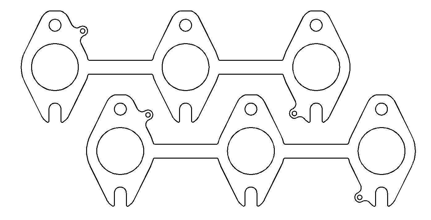Gasket Set Cometic Gasket C5726-040 Exhaust Manifold