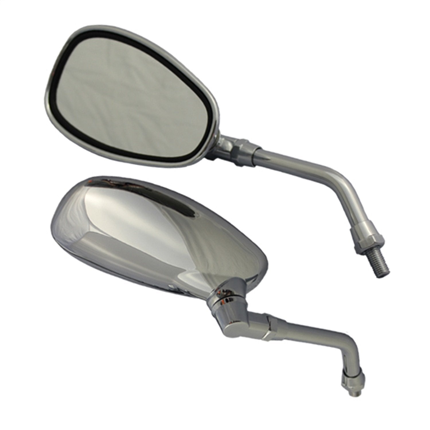 Chrome Motorcycle CIPA Classic Look Mirror Kit 01938
