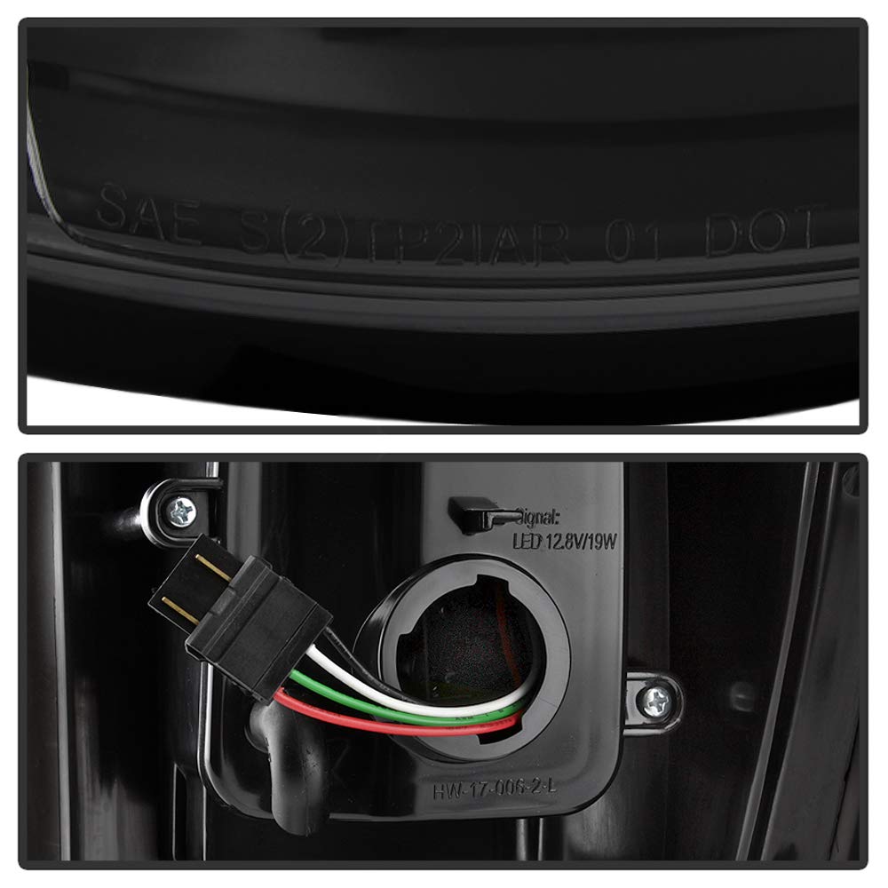Chevrolet Avalanche xTune 02-06 LED Tail Lights - Black Smoke (ALT-ON-CAV02-LED-BSM)