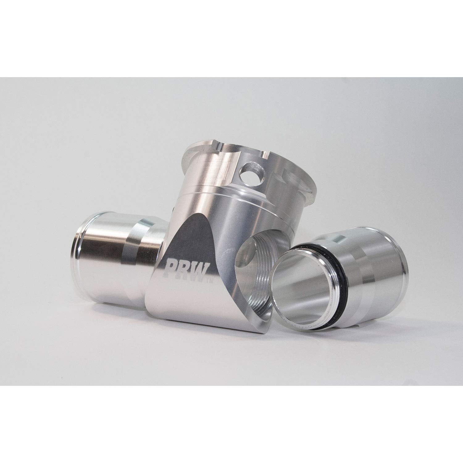 HOSE FILLER PRW INLINE COOLANT 1.50/1.50 Male Hose Barb Satin Alum