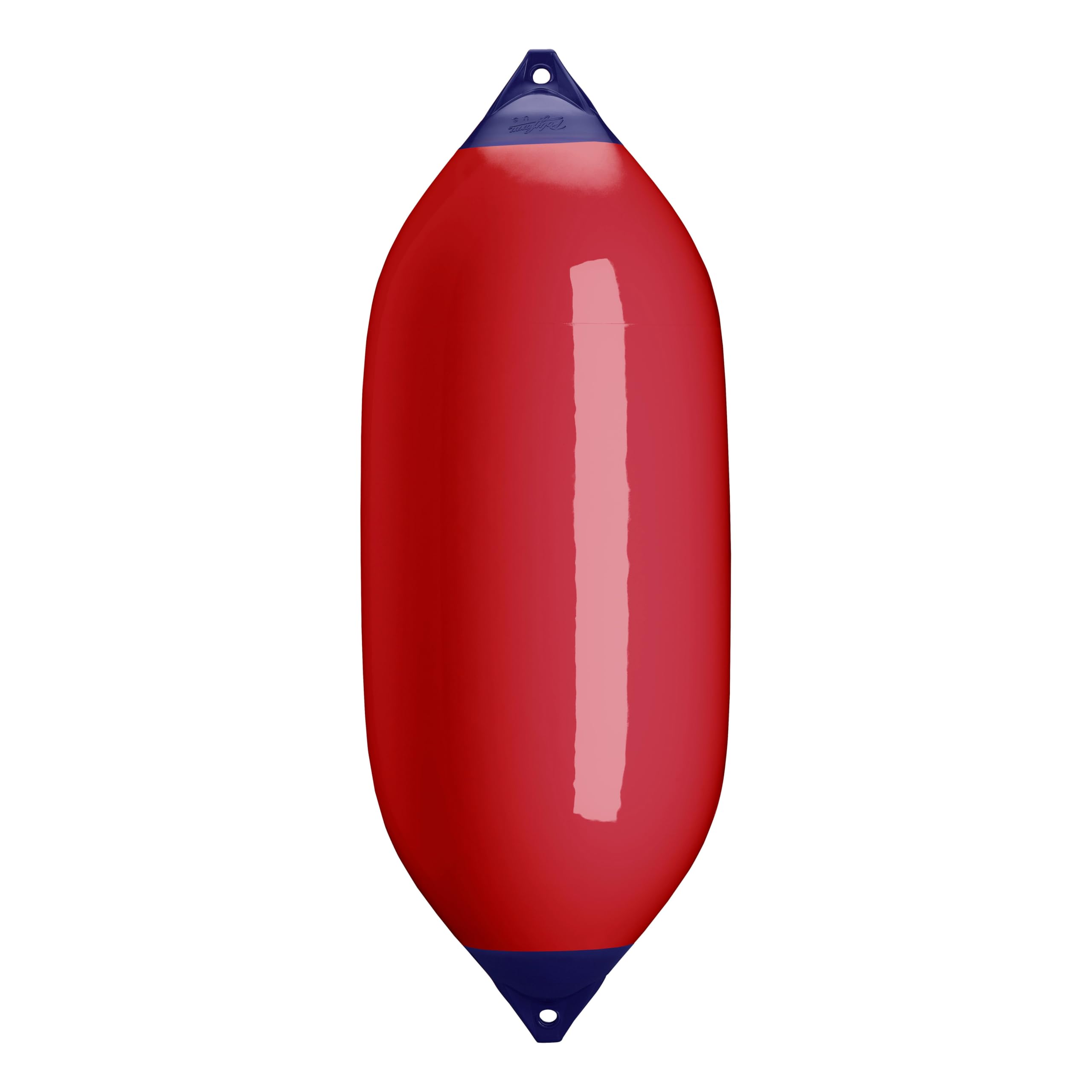 Polyform F-13 Boat Fender F-Series Standard Blue Ropehold - Classic Red