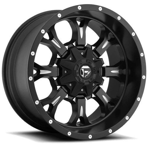 D517 Krank Fuel Offroad Black Wheel with Painted and tpms (18 x 9. inches /5 x 114 mm, 1 mm Offset)