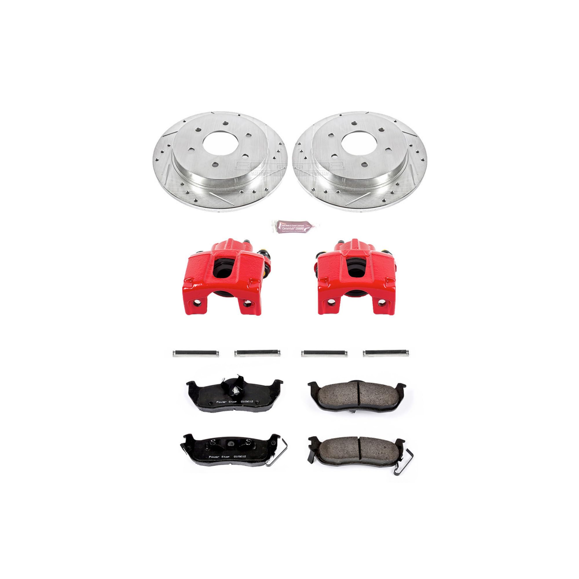 Z23 Power Stop Evolution Sport Brake Kit with Calipers