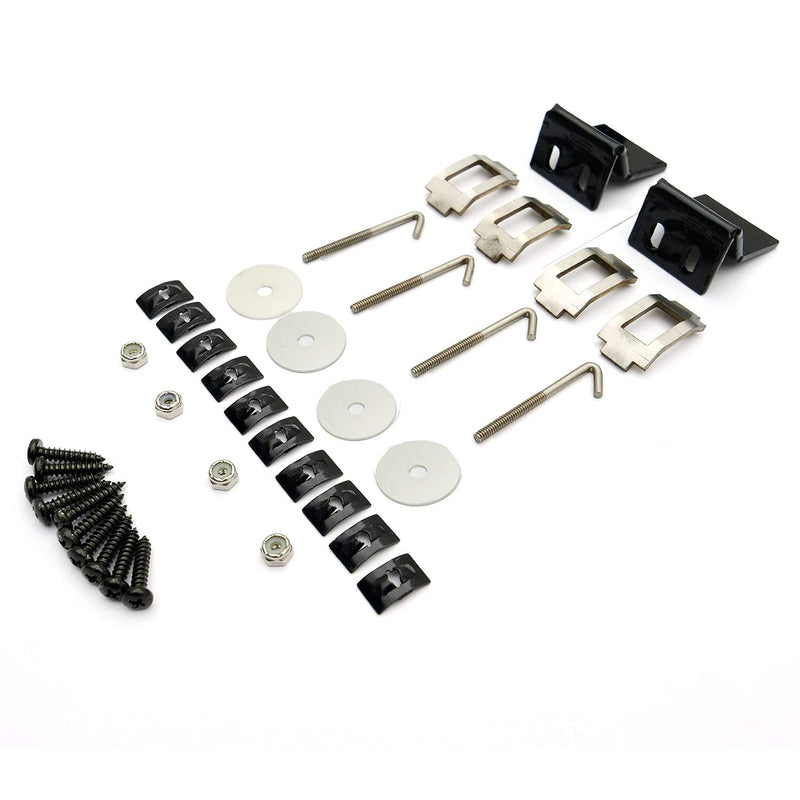 T-Rex Grilles 2015-2019 Sierra HD Billet Grilles, Polished, 1 Pc, Insert - PN #20211, Black