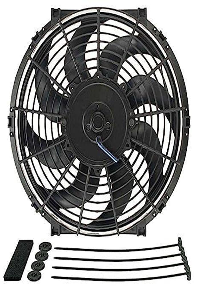 Tornado Derale 16622 Electric Puller Fan, Standard Mounting Kit 12