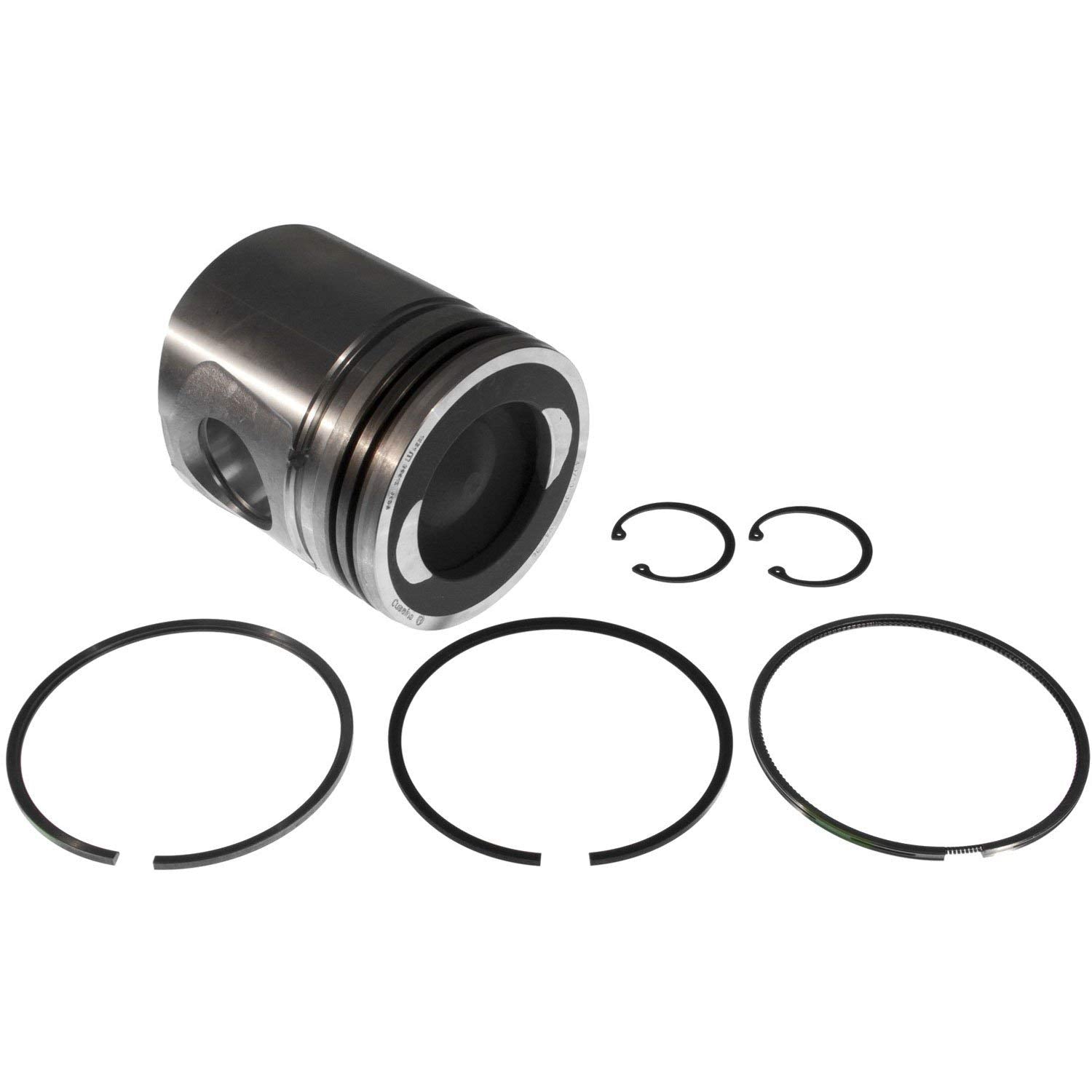 With Rings Piston 225-3787