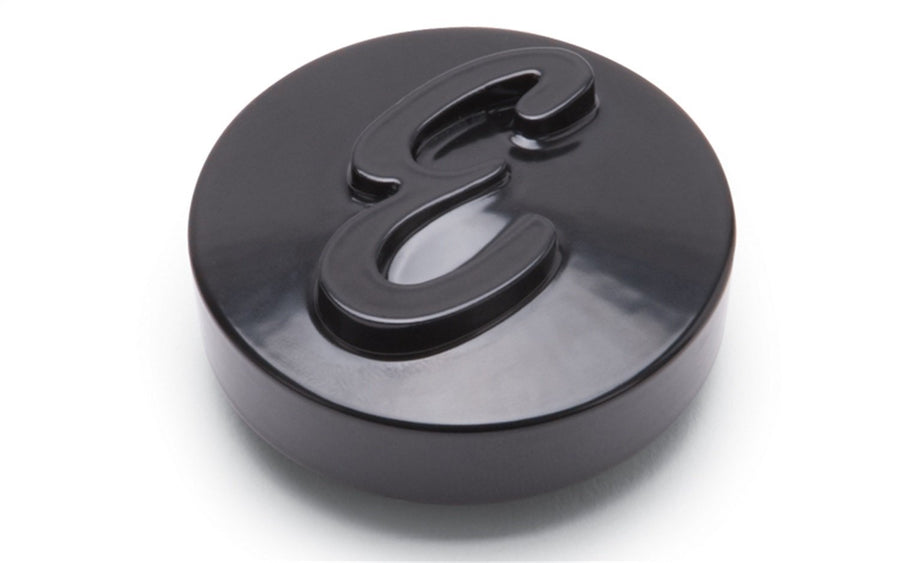 E-Logo Edelbrock Air Cleaner Nut Knurled Round Black Anodized E-Logo Air Cleaner Nut