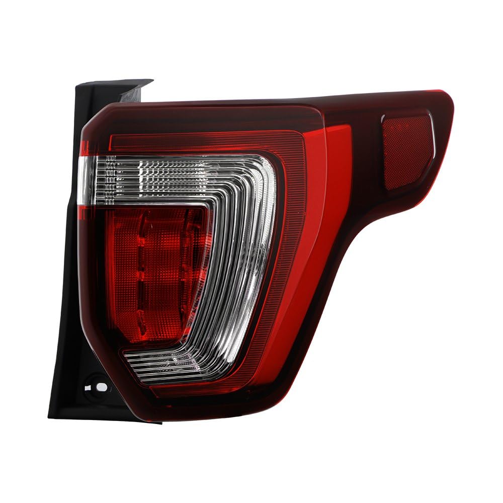 Ford Explorer Sport Spyder (POE) 16-19 (LED Brake Parking Also Fit 11-15) Halogen (Signal Backup) Tail Light - OE Right