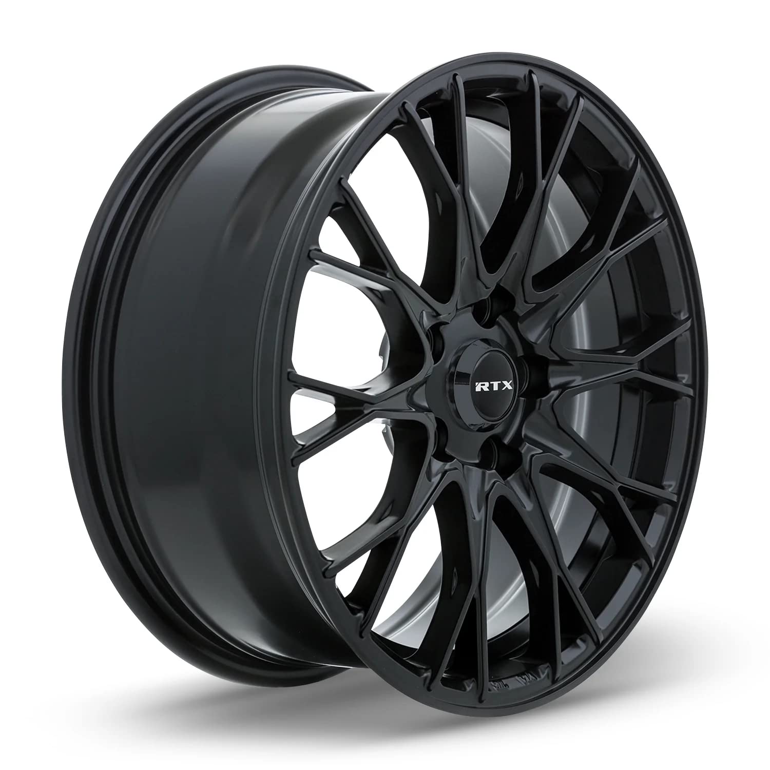 Custom RTX CONCORDE Wheel - 16x7, 40 Offset, 5x112 Bolt Pattern, 57.1mm Hub - Satin Black Rim