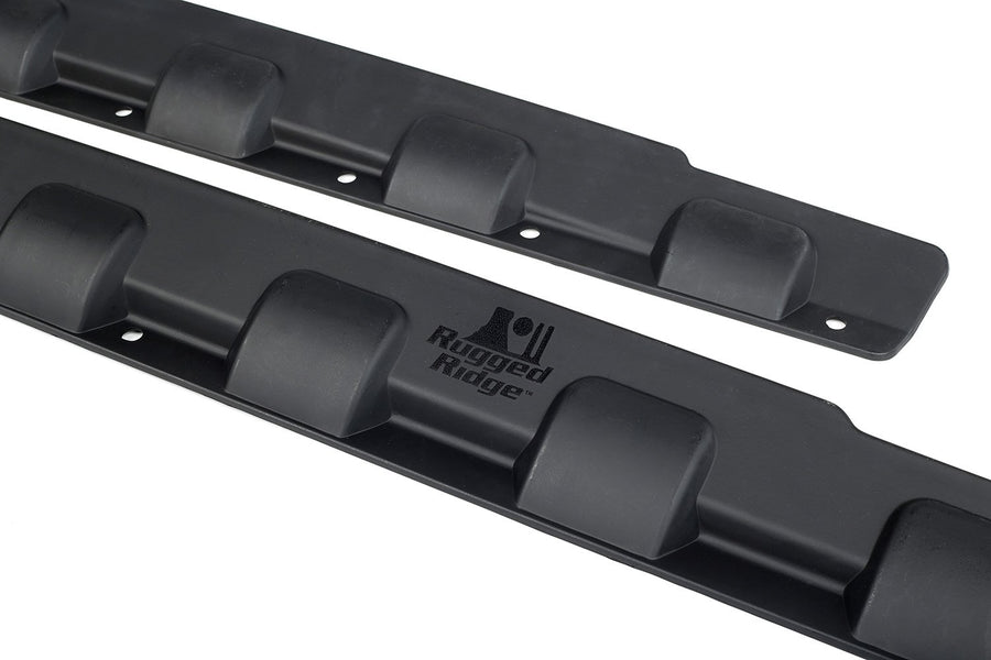 Body Armor Kit, Rugged Ridge Rocker Guard | 11651.11 | Fits 2007-2018 Jeep Wrangler JK 2-Door