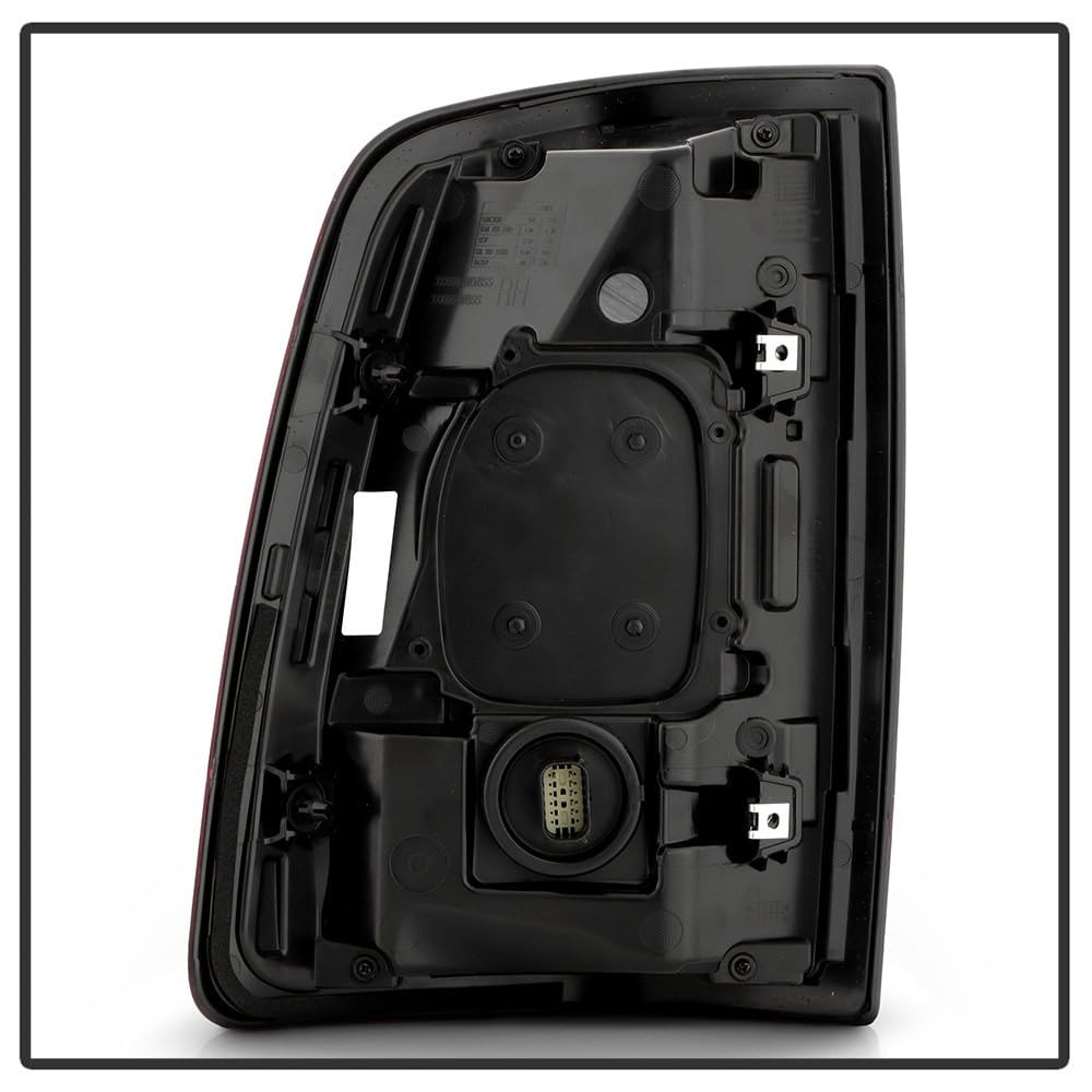Dodge Ram 2500 Spyder (POE) 19-24 w/o Blind Spot Detection Black Bezel LED Tail Light - OE Right