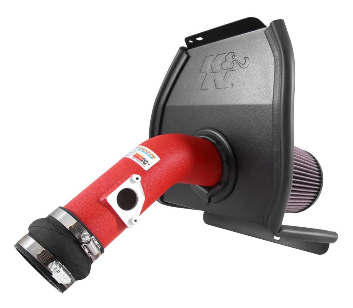 Cold Air Intake System K&N: High-Flow Air-Filter, Increase Performance & Horsepower: Compatible with 2015-2017 SUBARU WRX STI; 2015-2016 SUBARU Impreza WRX STi, 69-8007TWR