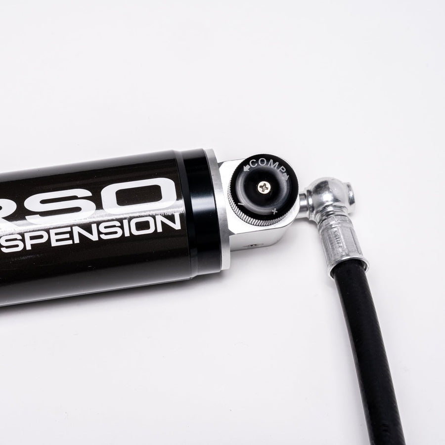 2.5 RSO Coilover Front Adjustable Remote Reservoir Shocks Lift Kits Compatible with 10-24 4Runner or 10-14 FJ Cruiser or 10-23 GX460 0-3.5 inch
