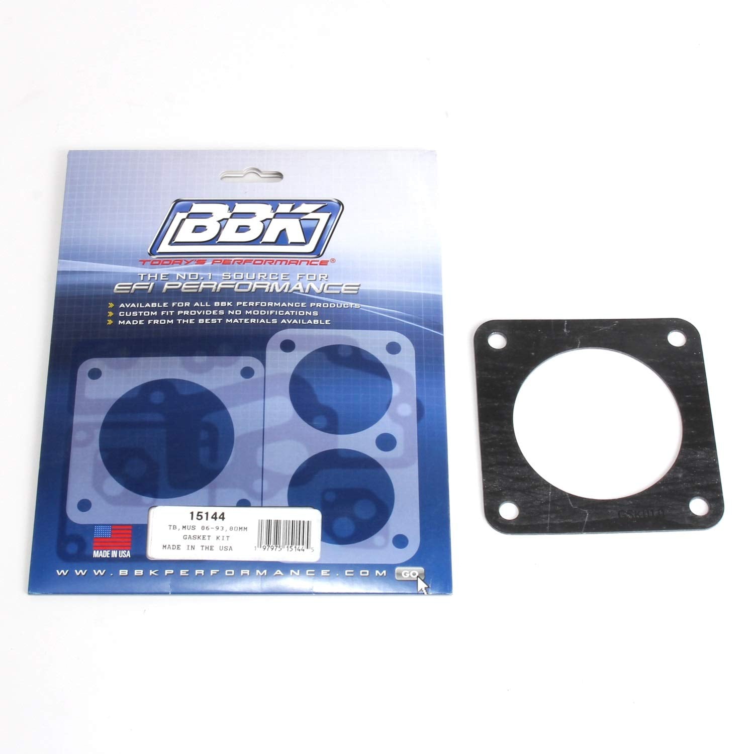 80mm BBK Throttle Body Gasket Kit for Ford Mustang 5.0L