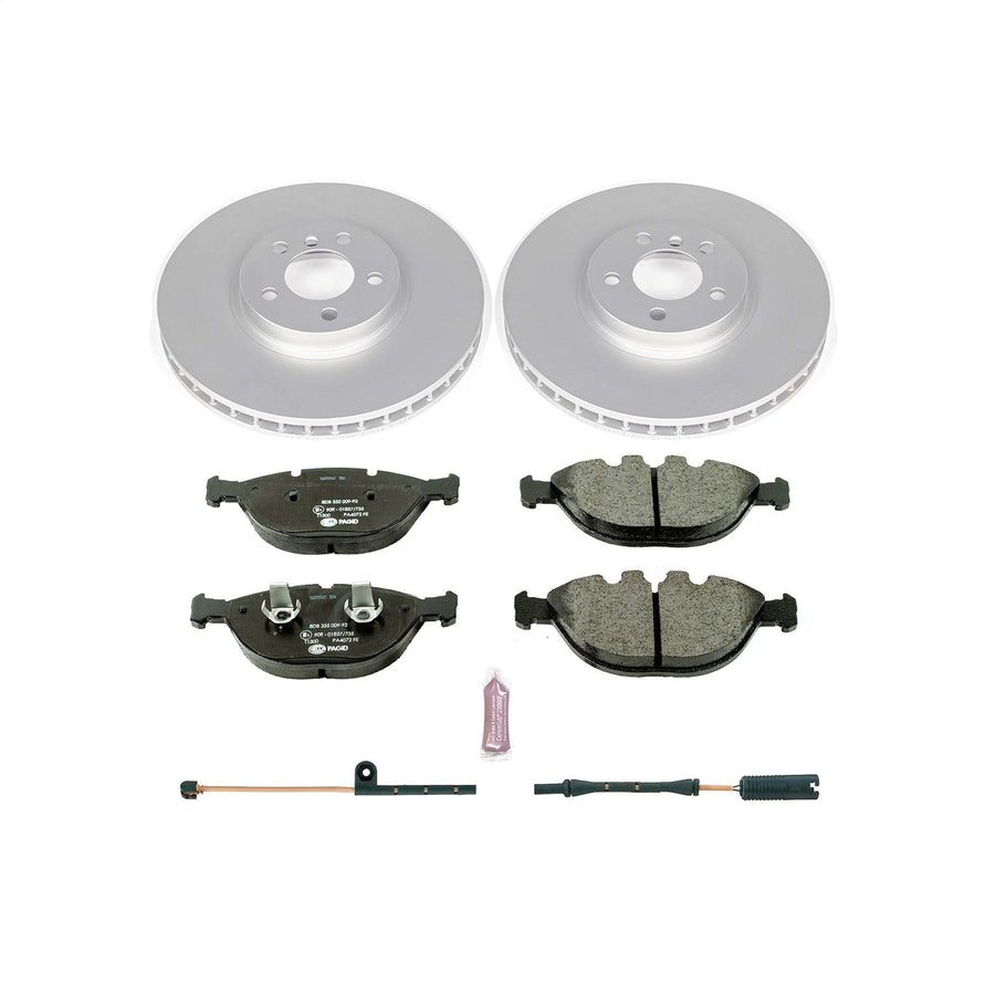 Euro-Stop Power Stop ESK956 Brake Kit Front For BMW X5 2002-2003, BMW X5 2005-2006 [Model Specific]