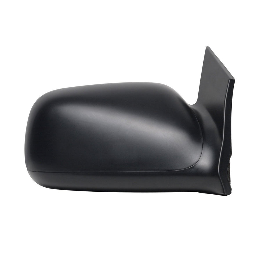 Fit System Mirror Passenger Side for Honda Civic Coupe, Black PTM, Heated Power Non-Foldaway