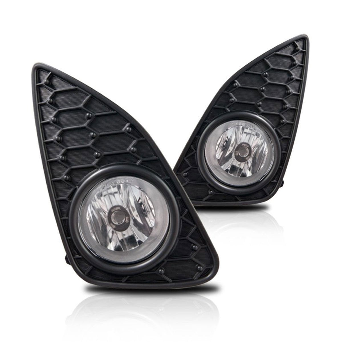 OEM Series Winjet for [2012 2013 2014 Toyota Yaris SE] Driving Fog Lights + Switch + Wiring Kit