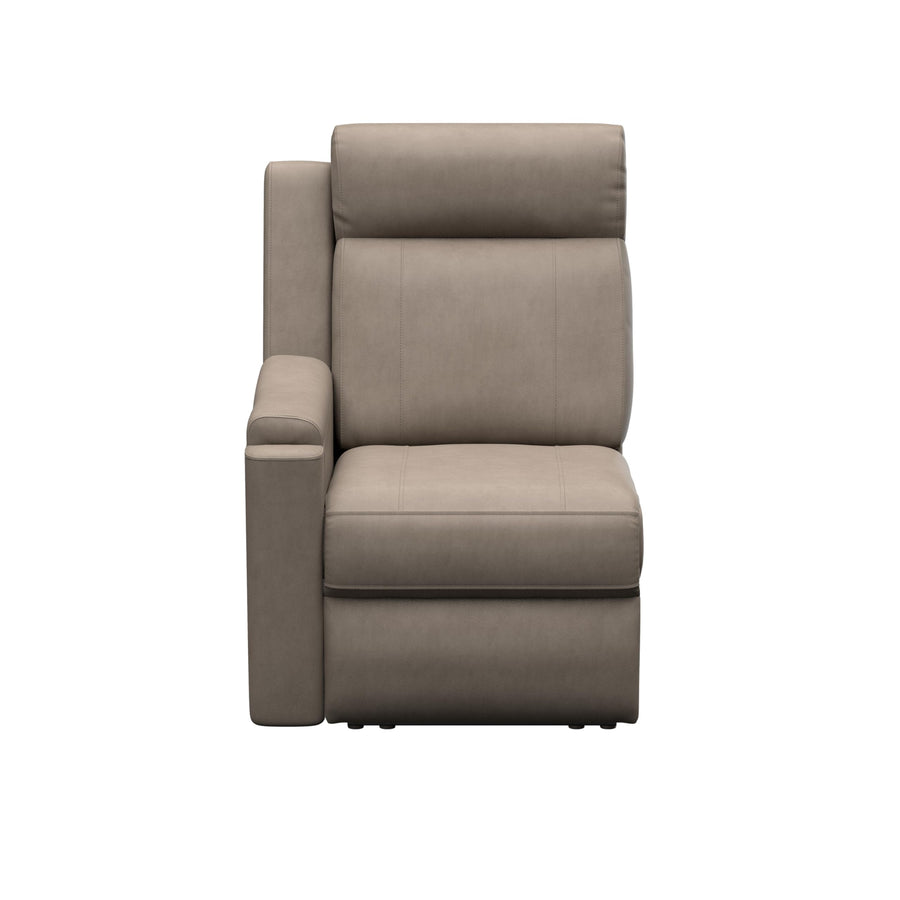 Thomas Payne Driftwood Signature Heritage Series RV Theater Seating Right Arm Recliner with Manual Recline, High-Density Foam Cushioning - 2024044095