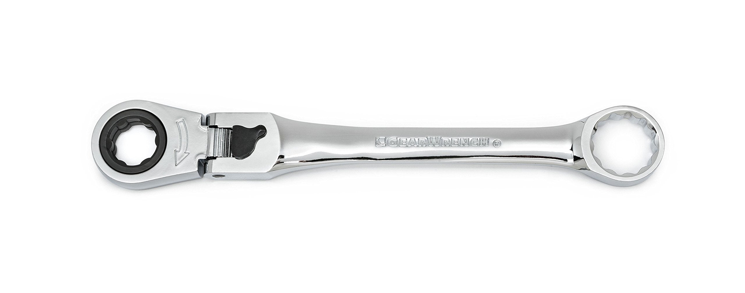 Locking Flex Head GEARWRENCH 12 Pt. Double Box Ratcheting Wrench, 7/8" - 89042