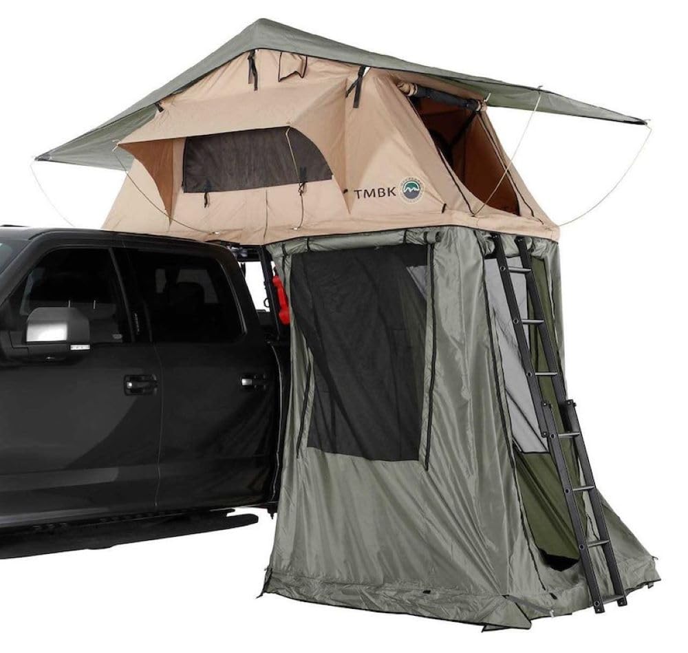 HD Nomadic N4E - Overland Vehicle Systems Annex Room with Floor, Green Body & Green Trim