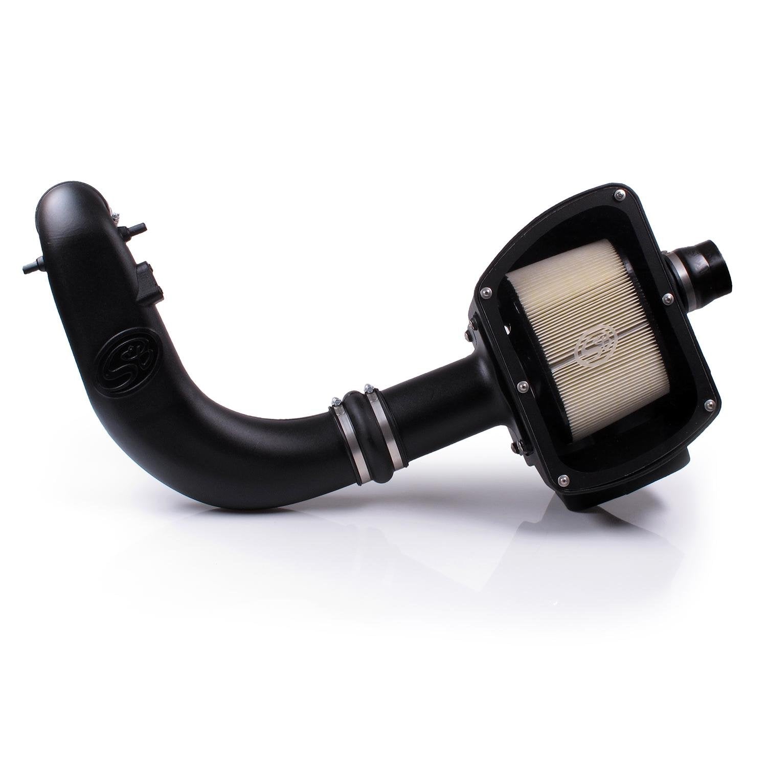 Cold Air Intake S&B Filters 75-5016D For 2005-2008 Ford F-150 5.4L (Dry Extendable Filter)