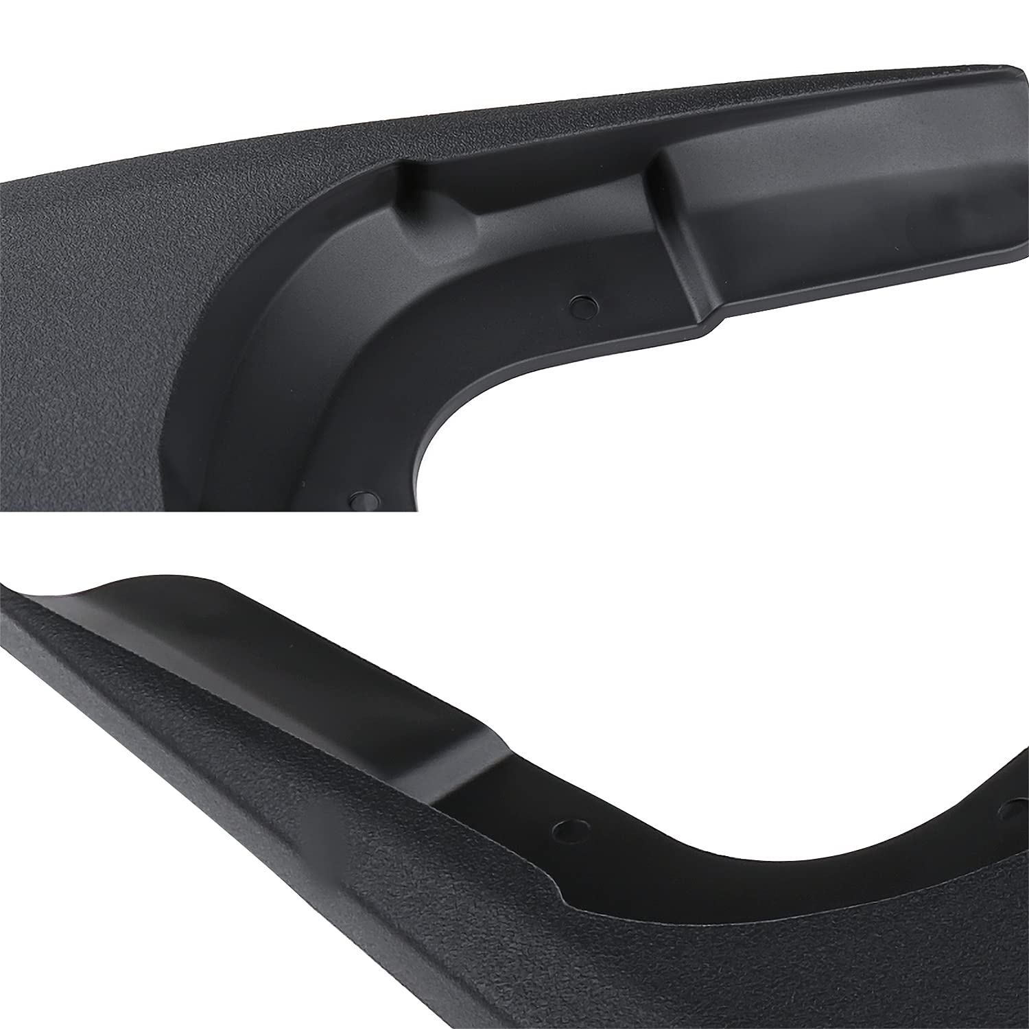 Front+Rear Spec-D Tuning Splash Guard Mud Flaps Compatible with 2015-2018 Ford F250 F350 Super Duty w/o Wheel Lip