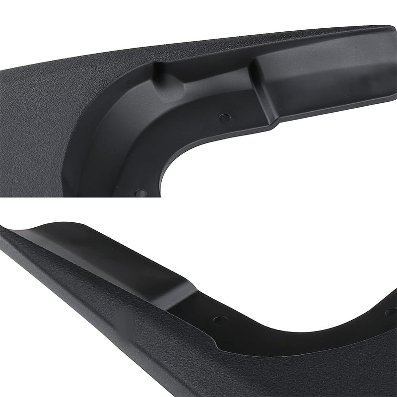Front+Rear Spec-D Tuning Splash Guard Mud Flaps Compatible with 2015-2018 Ford F250 F350 Super Duty w/o Wheel Lip