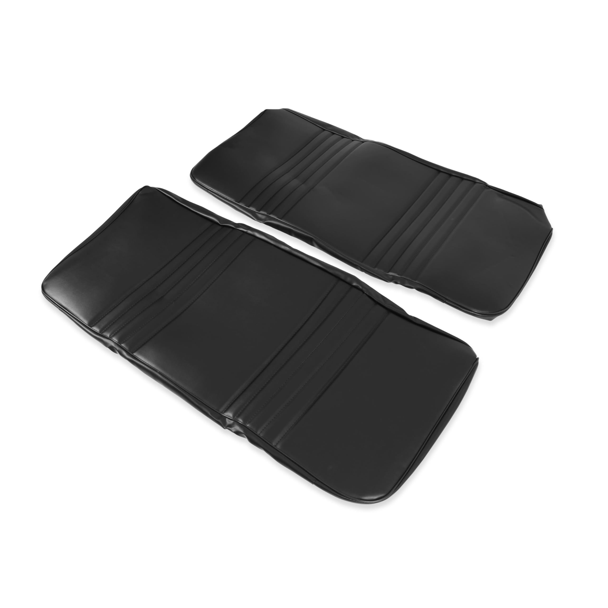 Original Style Brothers Trucks UPH5800BLACK Seat - All Vinyl - Pleated - Black