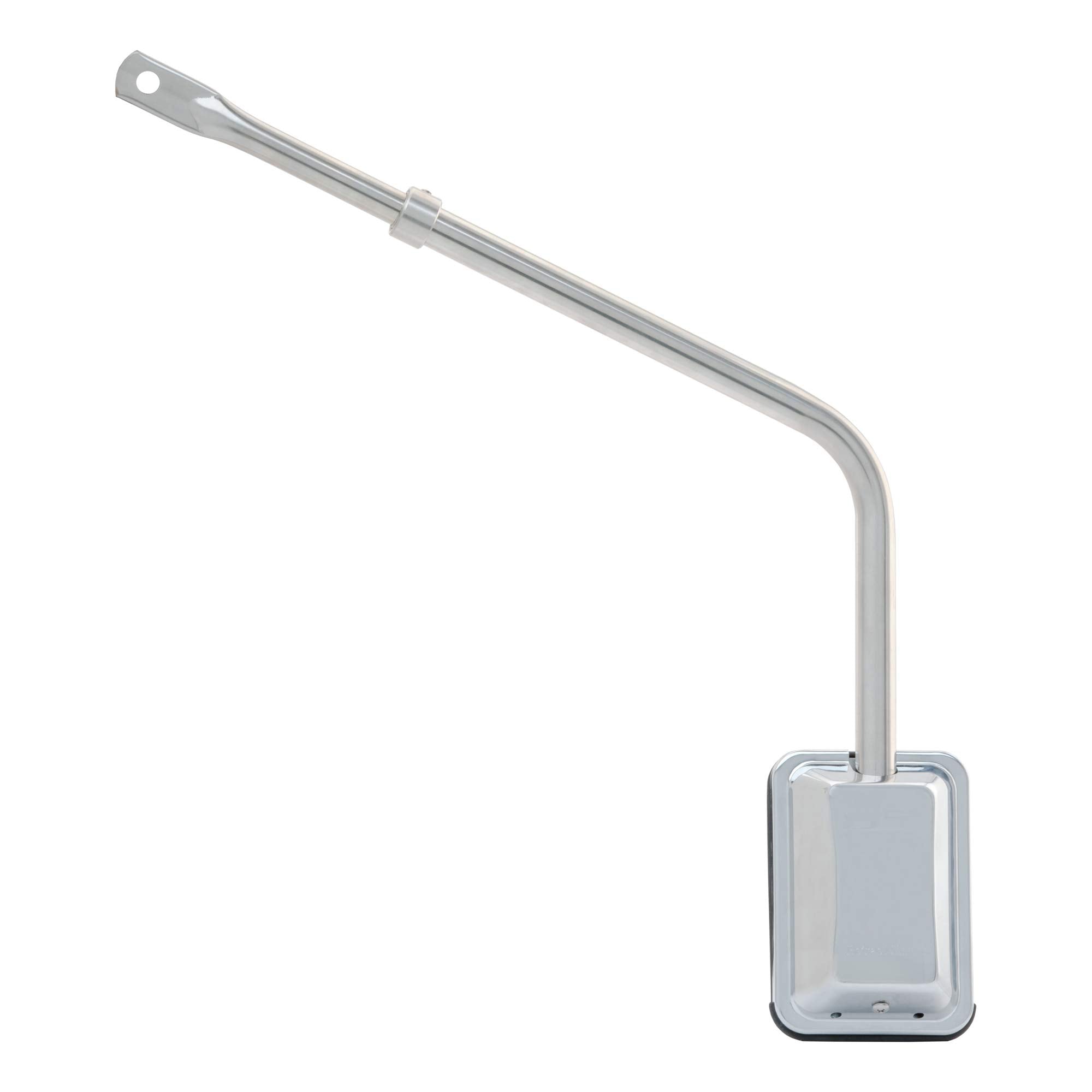 Hood-Mount RETRAC 604696 Stainless Steel Safety Mirror Mounting Assembly, 14 to 19-Inch Adjustment, Universal Driver or Passenger Side