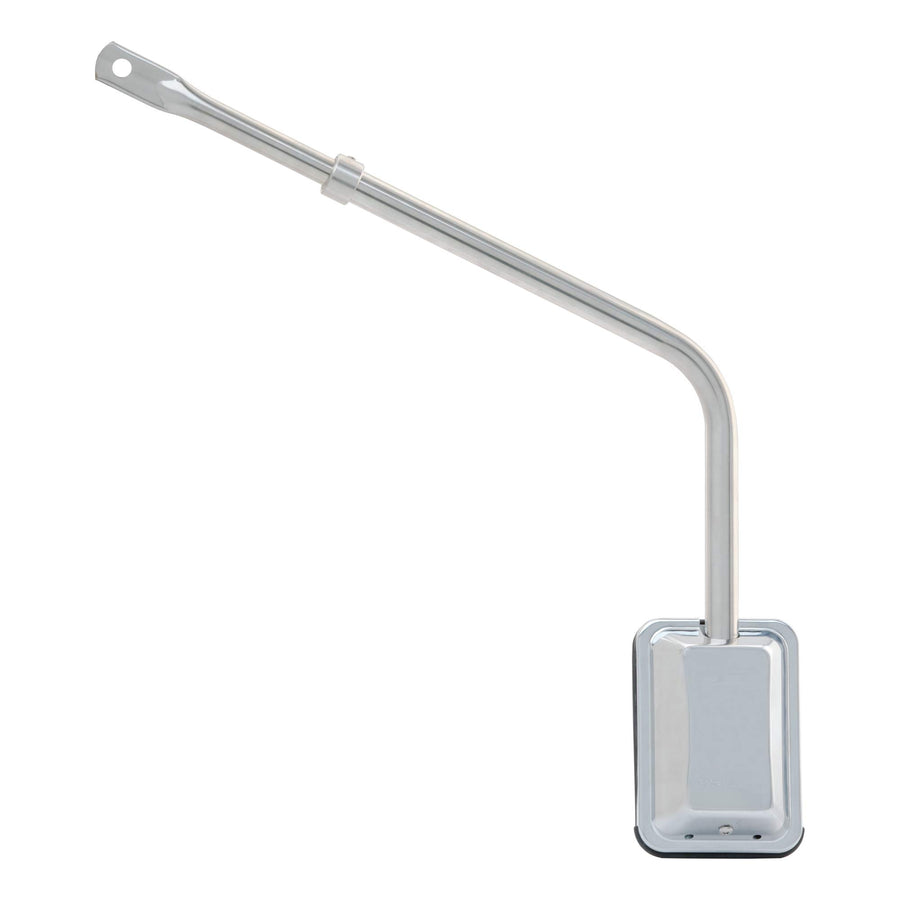 Hood-Mount RETRAC 604696 Stainless Steel Safety Mirror Mounting Assembly, 14 to 19-Inch Adjustment, Universal Driver or Passenger Side