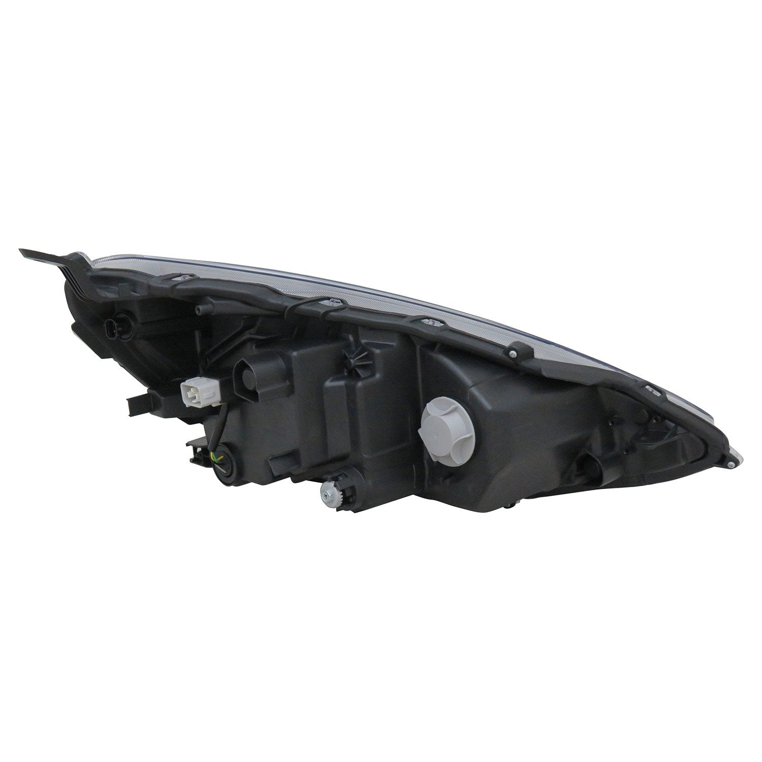 Left TYC Headlight Assembly Compatible with 2015-2017 Toyota Prius C