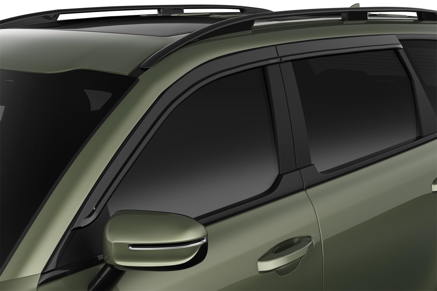Husky Liners Ventvisors/Rain Guards Low Profile | Fits 2020-2025 Kia Telluride, 4 pcs. | Smoke - 2854130