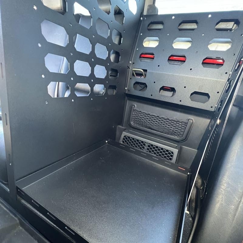 Rear Seat Cargo Rack Rock Slide Engineering for Jeep Gladiator JT 2020-2023, AC-RR-100-JT4