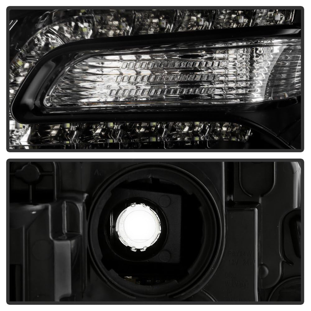 Chrysler 300 Spyder (OE) Halogen Only 2015-2023 (Won‘t Fit HID Models) Black Bezel Driver Side Headlight -OEM Left