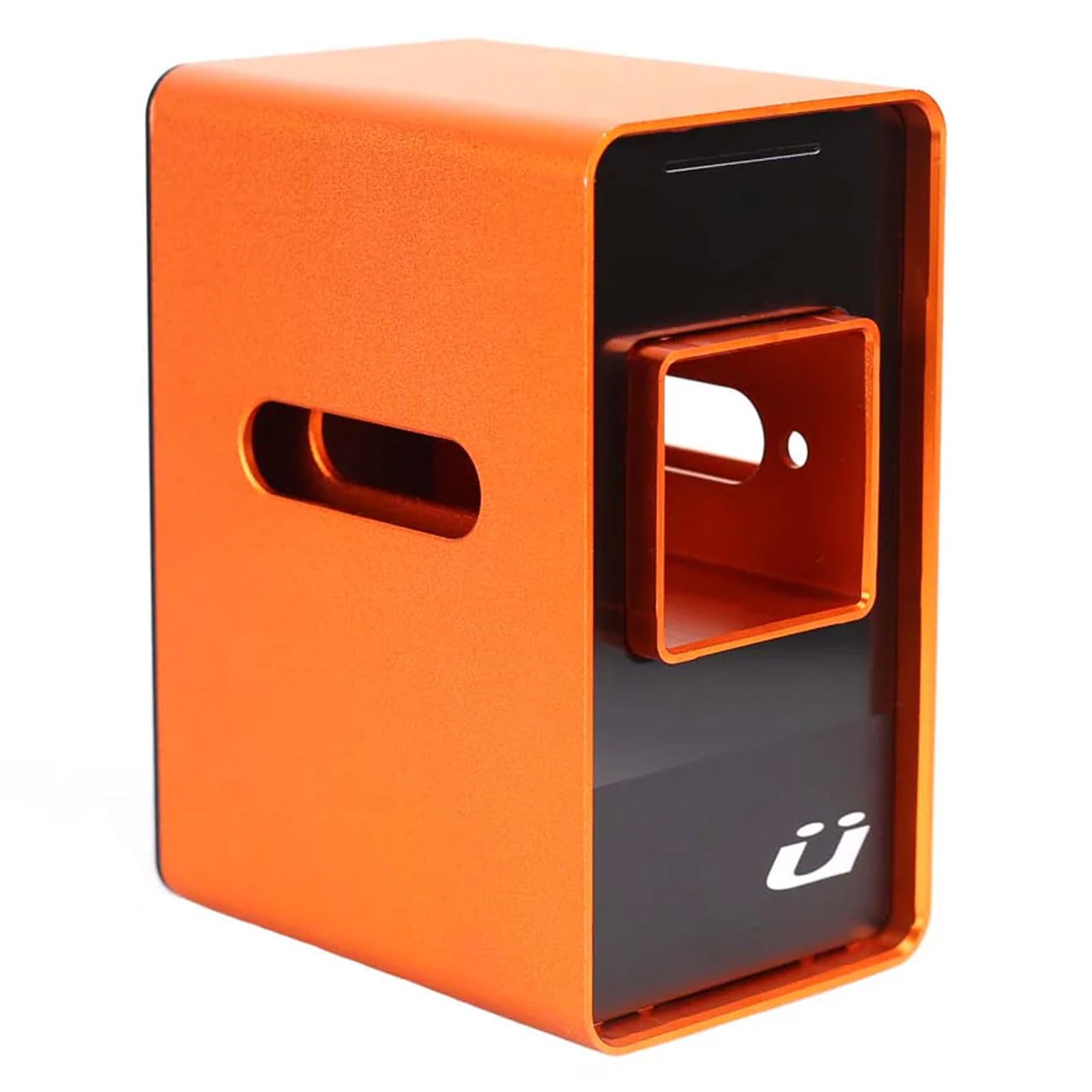Rack Dock Kuat | Sturdy Versatile Easy to Mount Rack Station for 2" & 1.25" Hitch - Up to 115 LBS Weight Capacity | Hardware Included, Orange