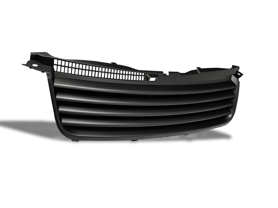 7163508 Armordillo USA Horizontal Front Hood Grille - Matte Black Fits 2001-2005 Volkswagen Passat