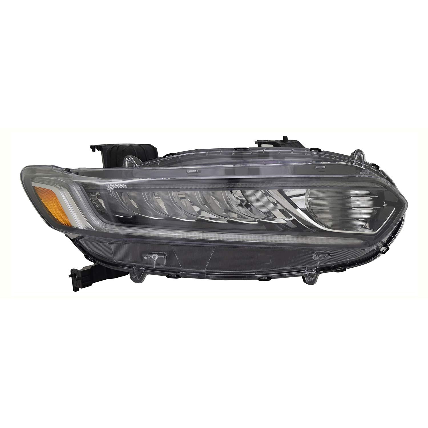 Right TYC Headlight Assembly Compatible with 2018-2021 Honda Accord