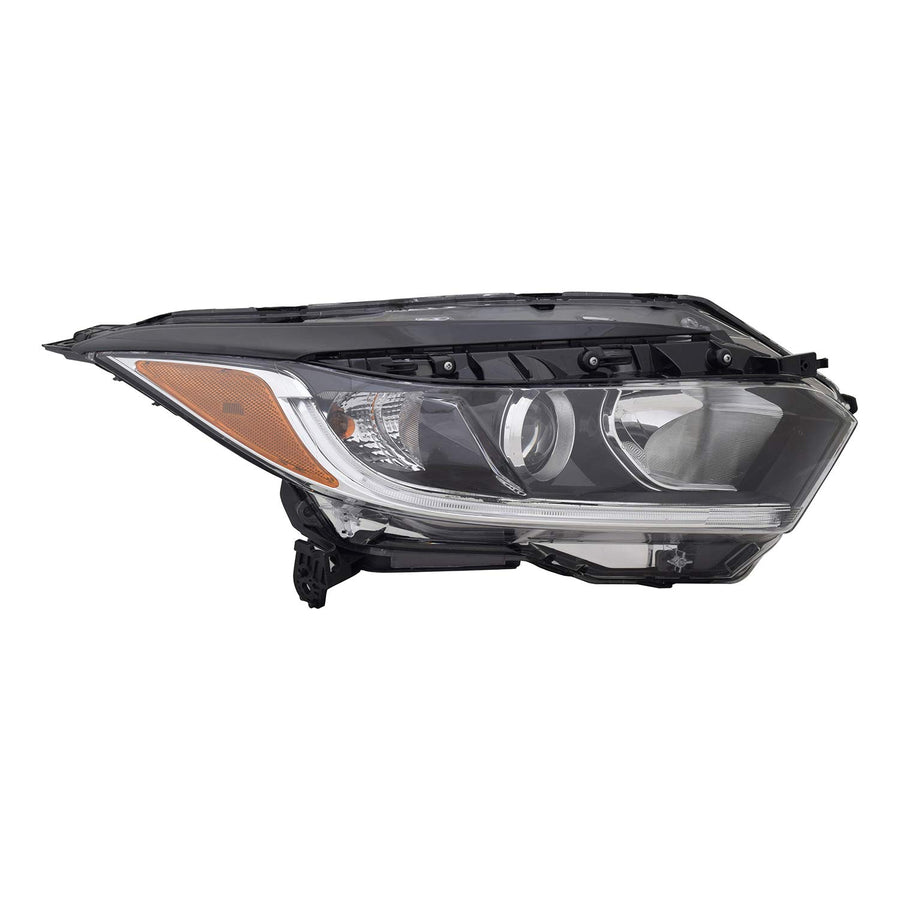 Right TYC Headlight Assembly Compatible with 2019-2021 Honda HR-V