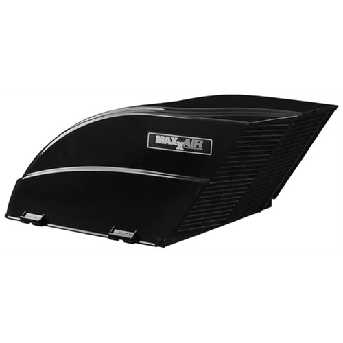 FANMATE MAXXAIR 00-955002 Cover with EZ Clip Hardware, Constant Airflow, Super Tough, Black Fan/Vent