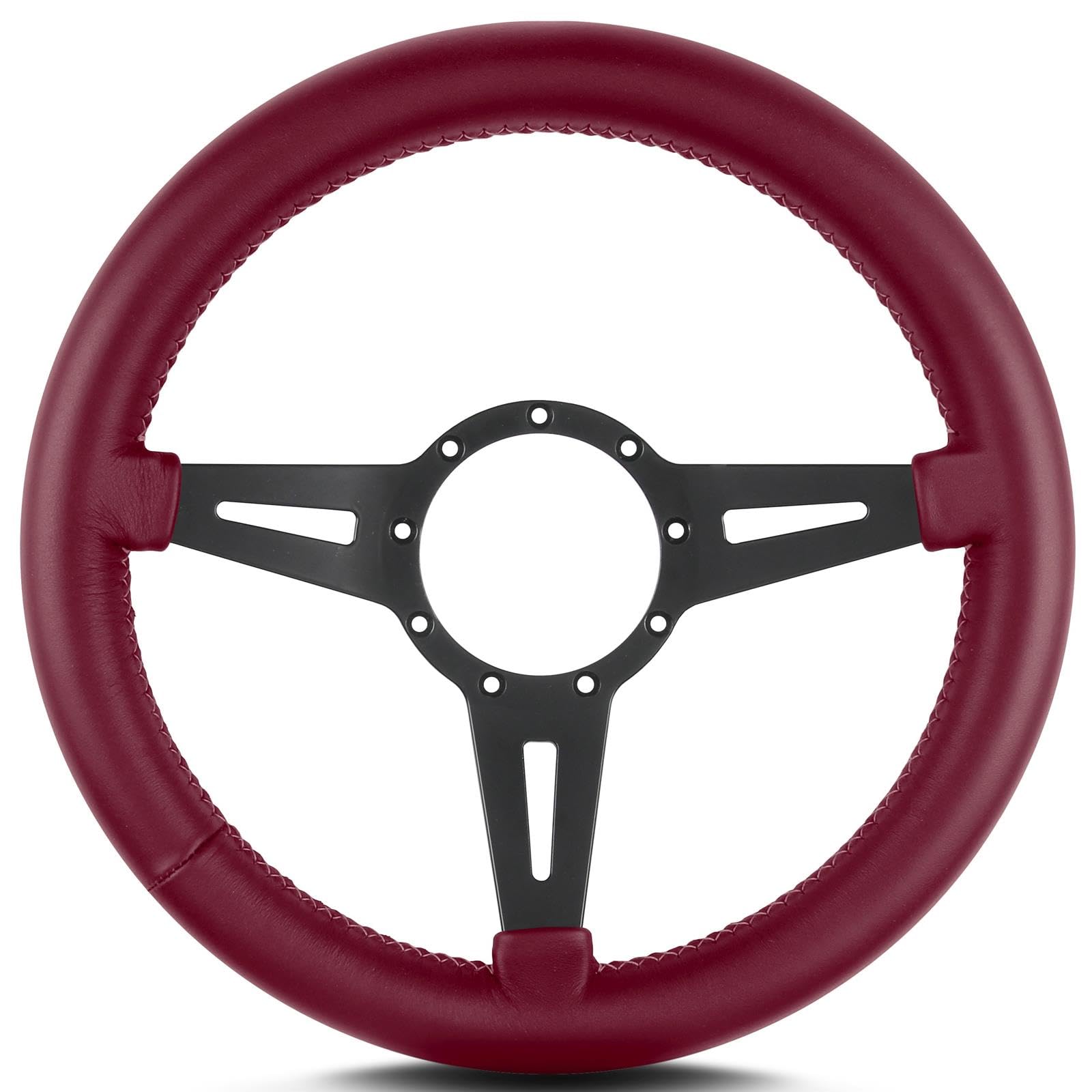 Lecarra Mark 4 84503 Black Thick Grip Burgandy Elegante