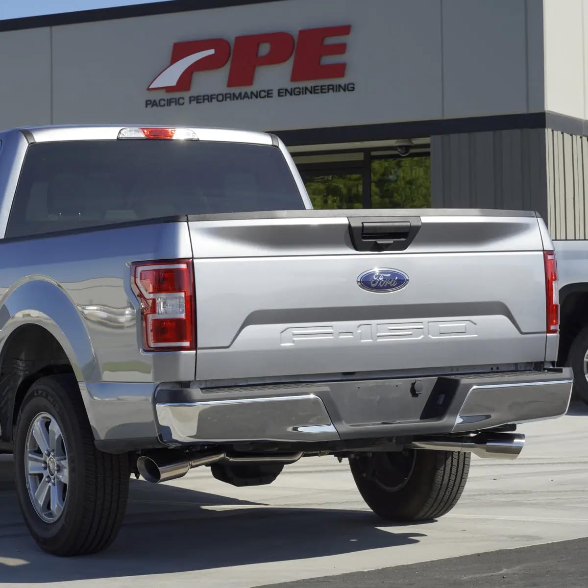 Cat-Back Ford F150 Exhaust Systems 2015-2022 Raw Tubes Polished Tips