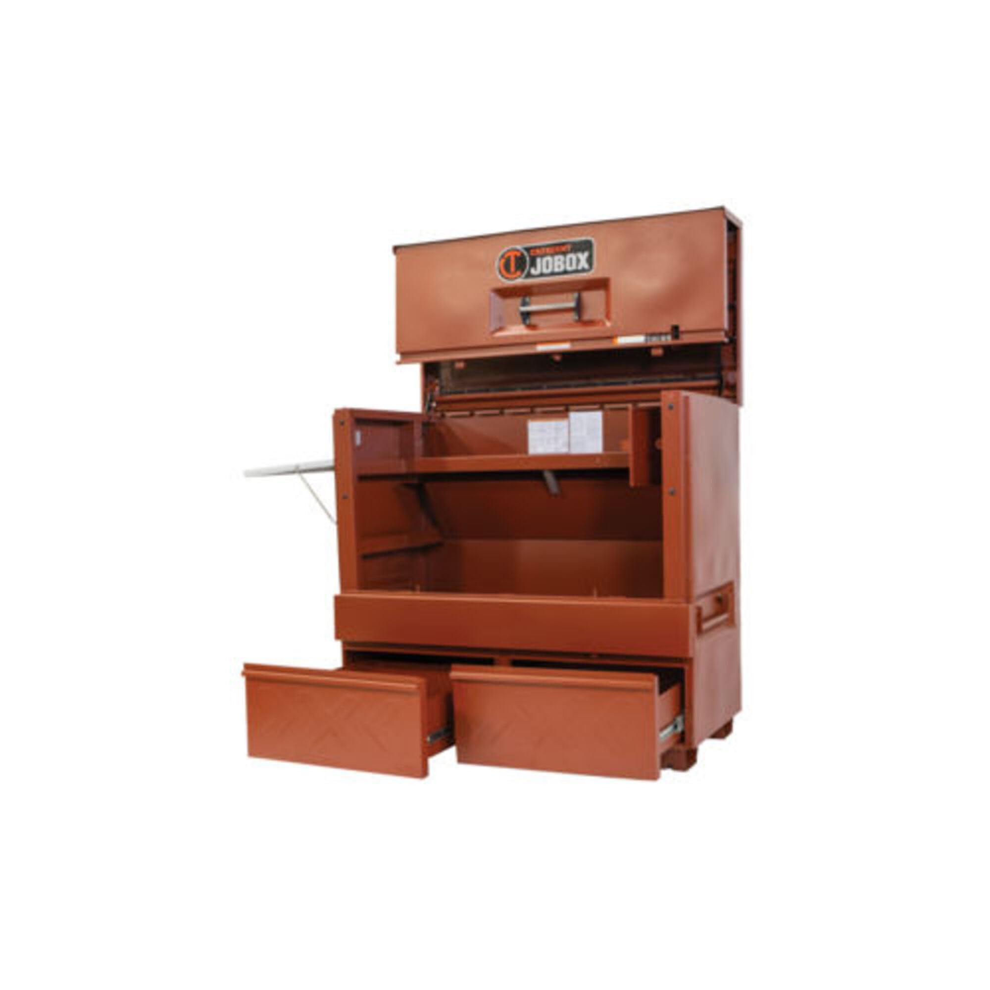 JOBOX Crescent "60" Heavy-Duty Site-Vault™ Piano Boxes with Drawer - 2D-682990