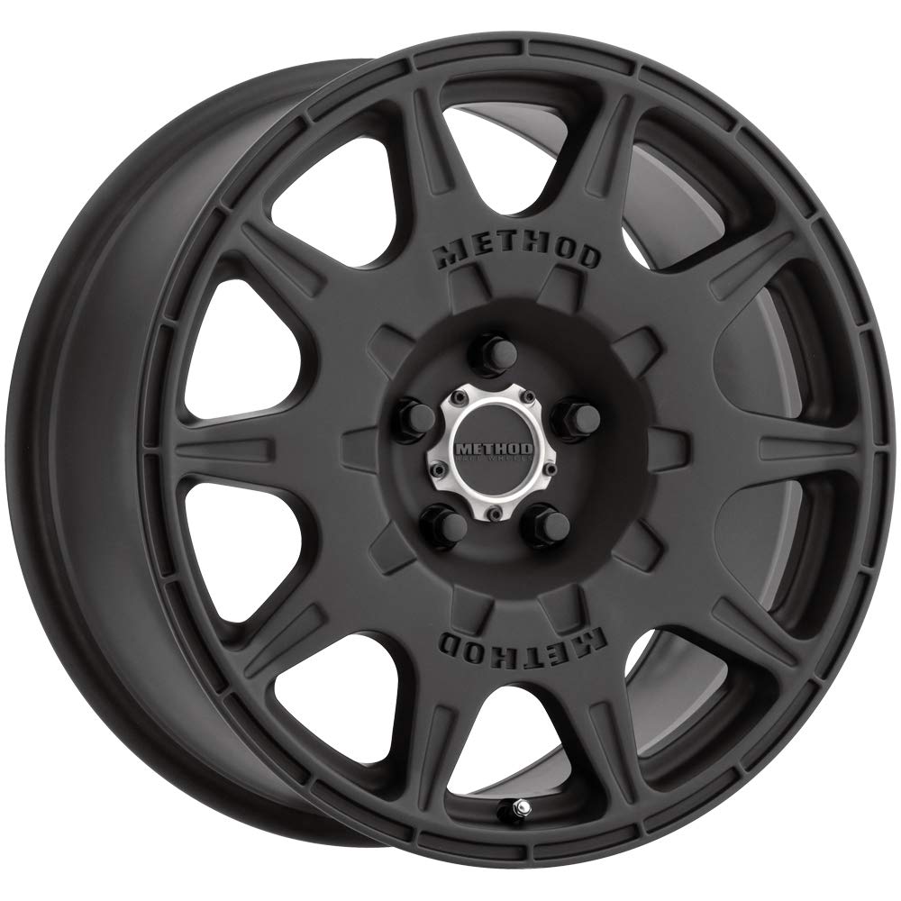 502 RALLY Method Race Wheels Black Wheel with Matte (18 x 8. inches /5 x 4 mm, 38 mm Offset)