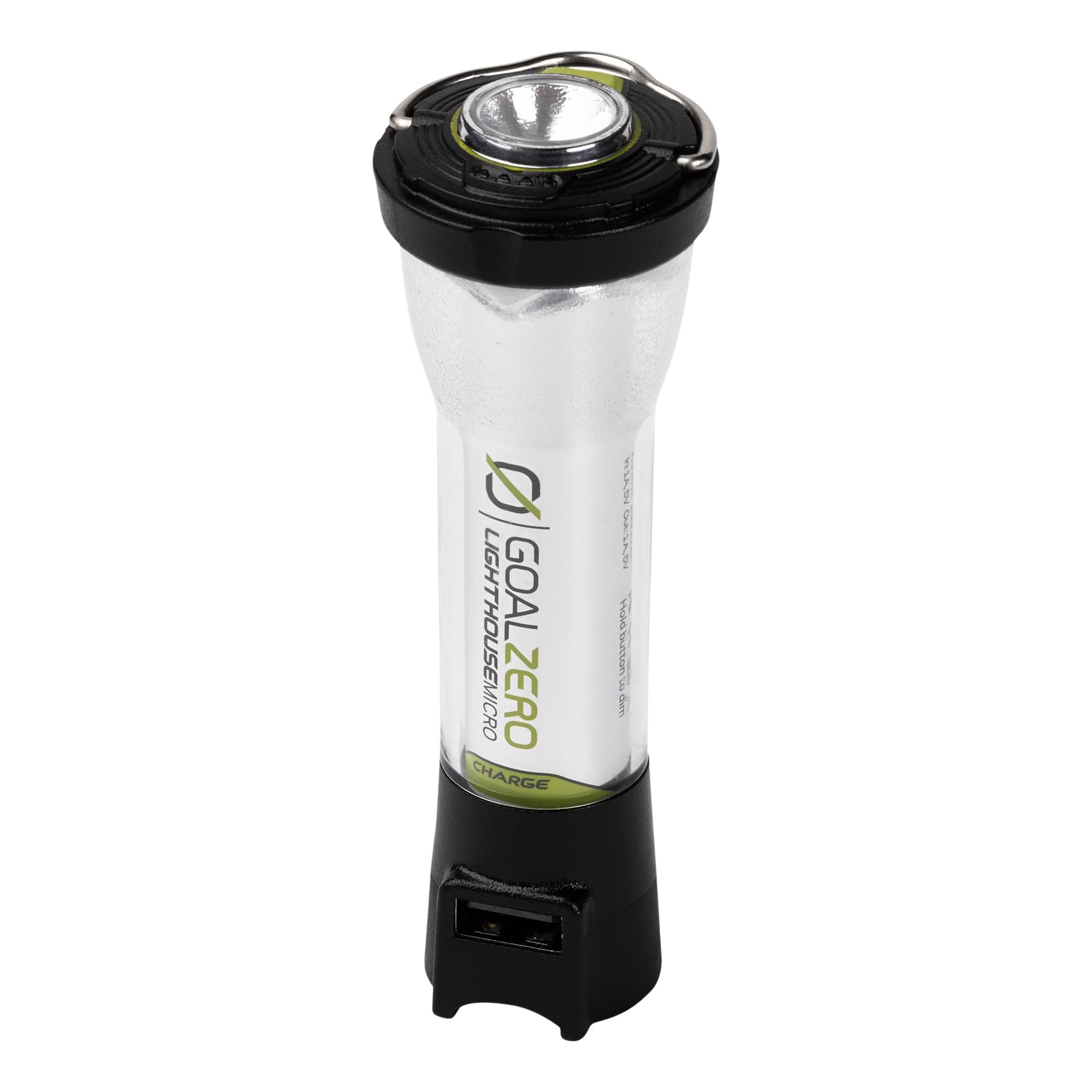 Lighthouse Micro Charge Goal Zero Flashlight, USB Rechargeable Flashlight for Car and Emergency Use