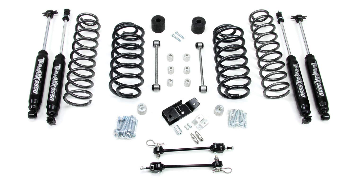 TeraFlex 3" Coil Spring Base Lift Kit w/Quick Disconnects & 9550 VSS Twin-Tube