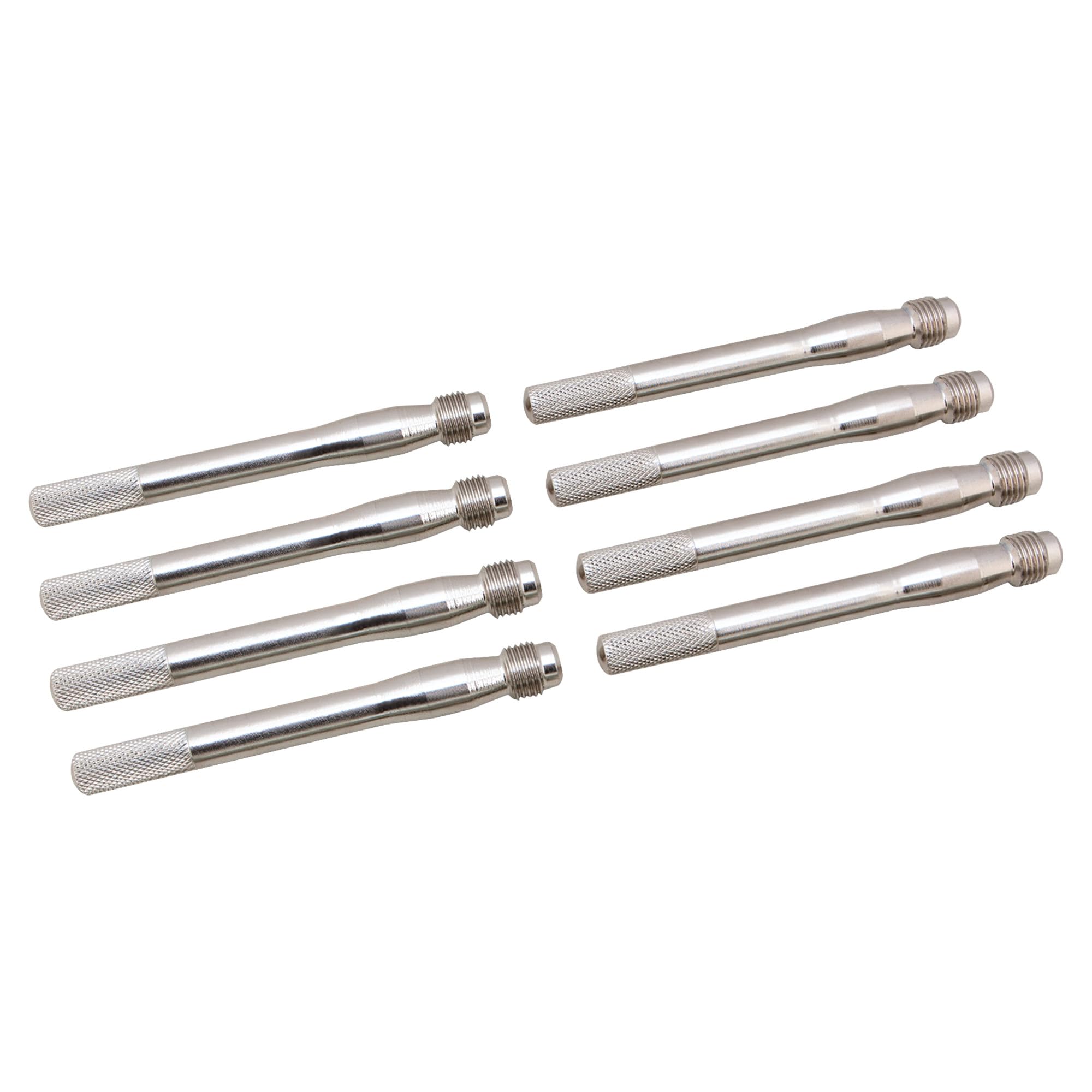 W83017 Performance Tool 12mm & 14mm Wheel Stud Pilot Pin Set, Compatible With Audi, BMW, VW, Mercedes, Porsche Fiat, Dodge, and Chrysler, Silver