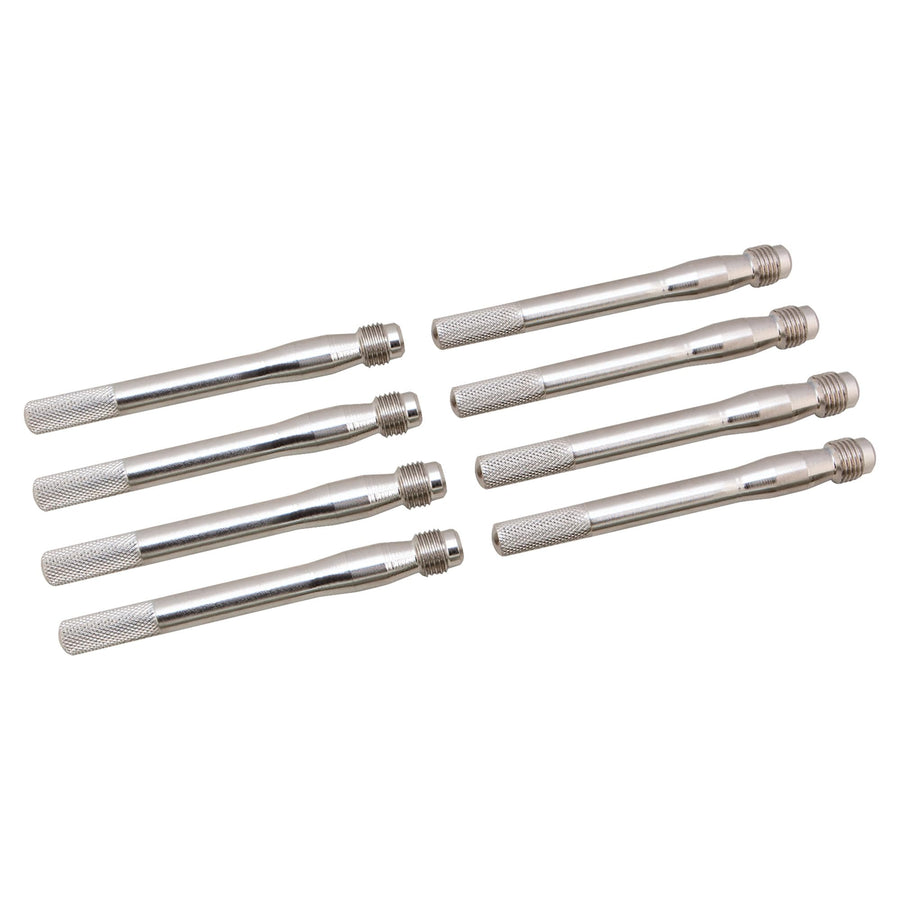 W83017 Performance Tool 12mm & 14mm Wheel Stud Pilot Pin Set, Compatible With Audi, BMW, VW, Mercedes, Porsche Fiat, Dodge, and Chrysler, Silver