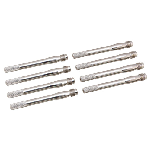 W83017 Performance Tool 12mm & 14mm Wheel Stud Pilot Pin Set, Compatible With Audi, BMW, VW, Mercedes, Porsche Fiat, Dodge, and Chrysler, Silver