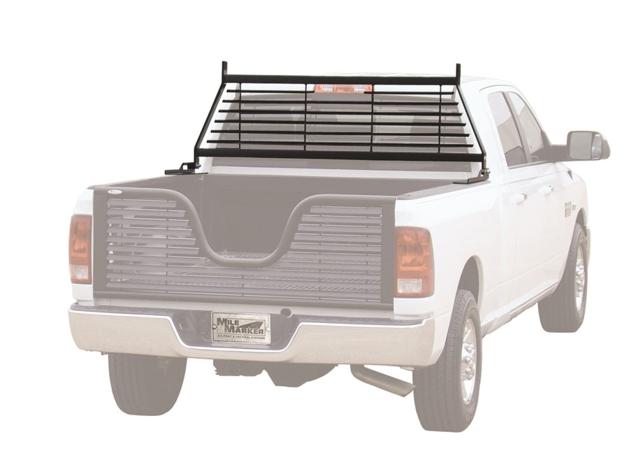 Black Louvered V Style Tailgate Go Industries Inc. 6169, for Select Dodge Trucks