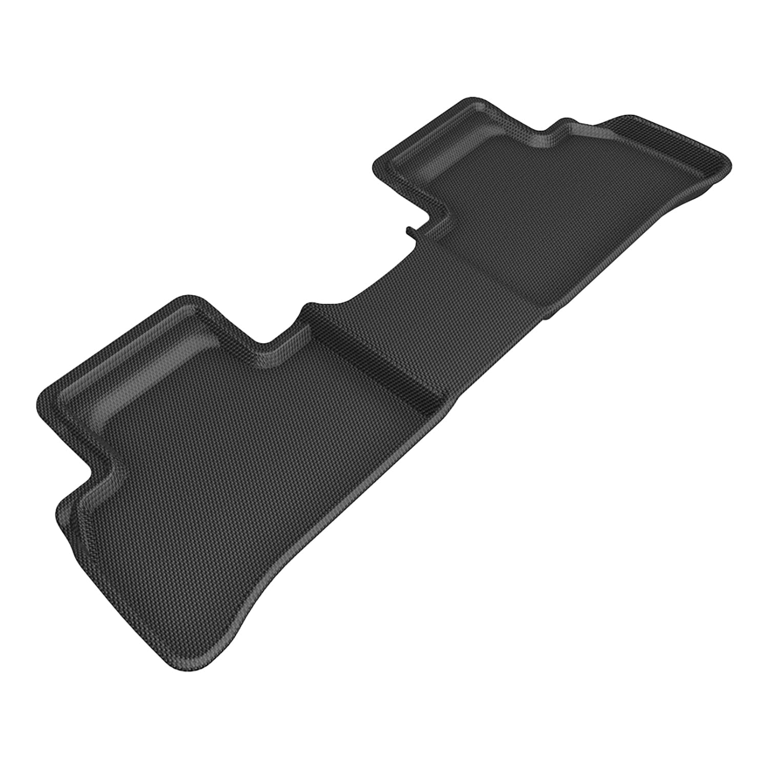 3D MAXpider Kagu Custom Fit Floor Mat (Black) Compatible with Mercedes-Benz Eqe Sedan (V295) 2023-2026 - Second Row